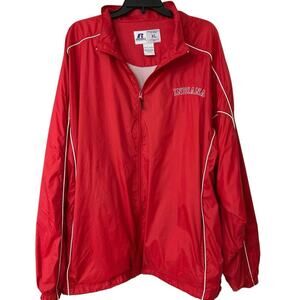 Vintage Russell Athletic Indiana Hoosiers Water Resistant Windbreaker Jacket XL